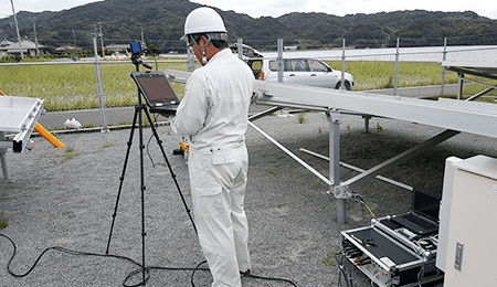 太陽電池モジュール検査