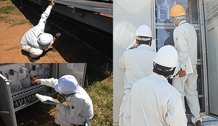 Inspection of the Entire Power Plant