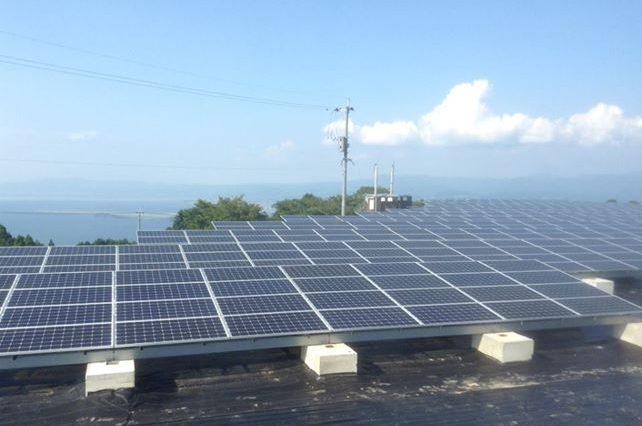 長崎県諫早市<br />
システム容量：<br />
57.6kW×3区画